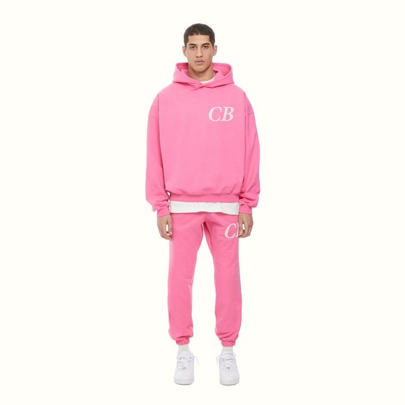 Cole Buxton Italic Logo Sweatpants • Candy Pink • Medium - Picture 3 of 7